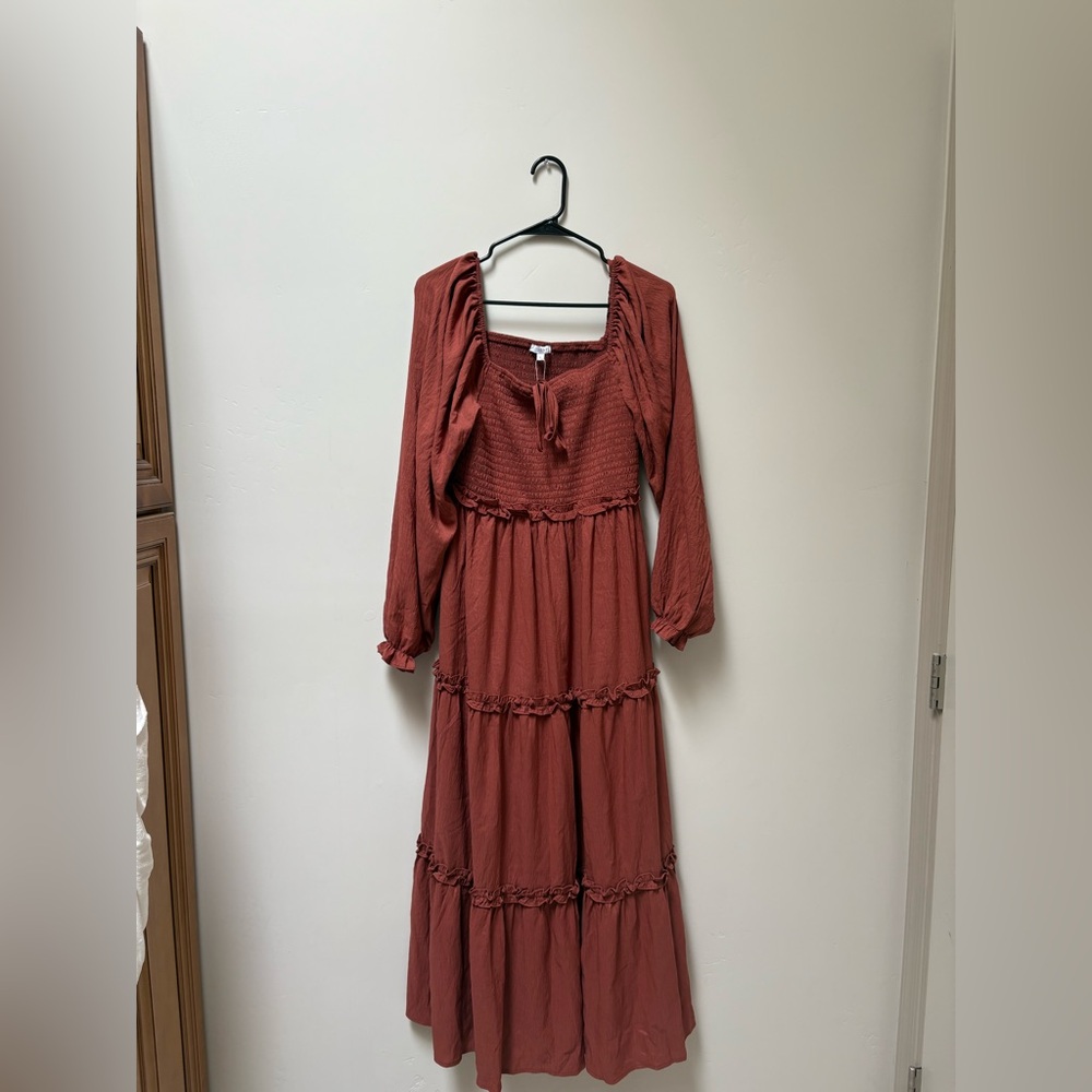Baltic Born Rust Maxi Dress